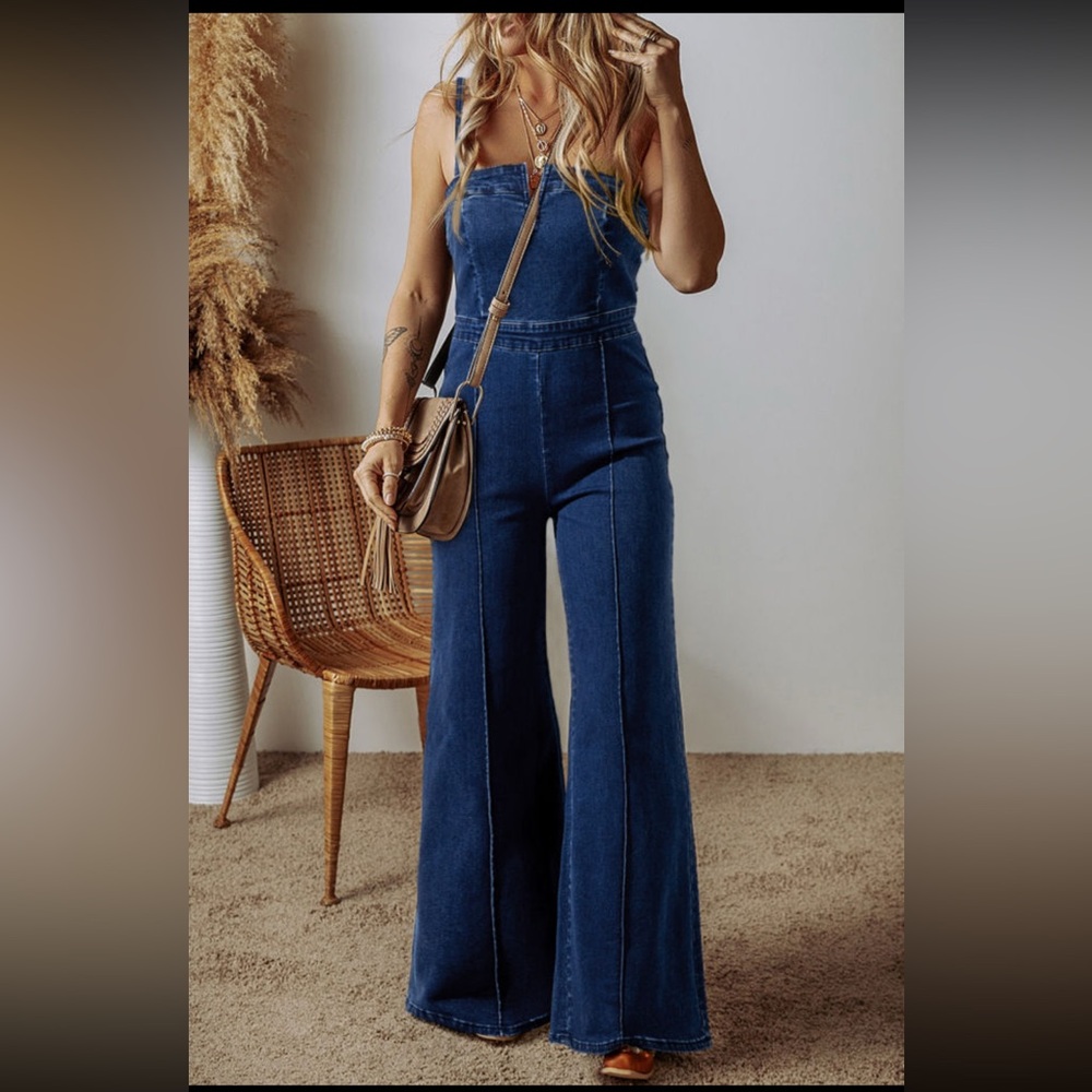 Demin One Piece Jumpsuit